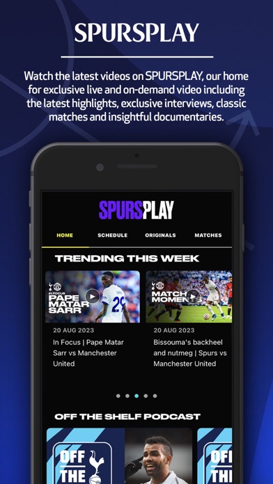 Official Spurs + Stadium Appのおすすめ画像5