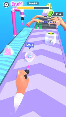 Game screenshot Nail Polish Run apk