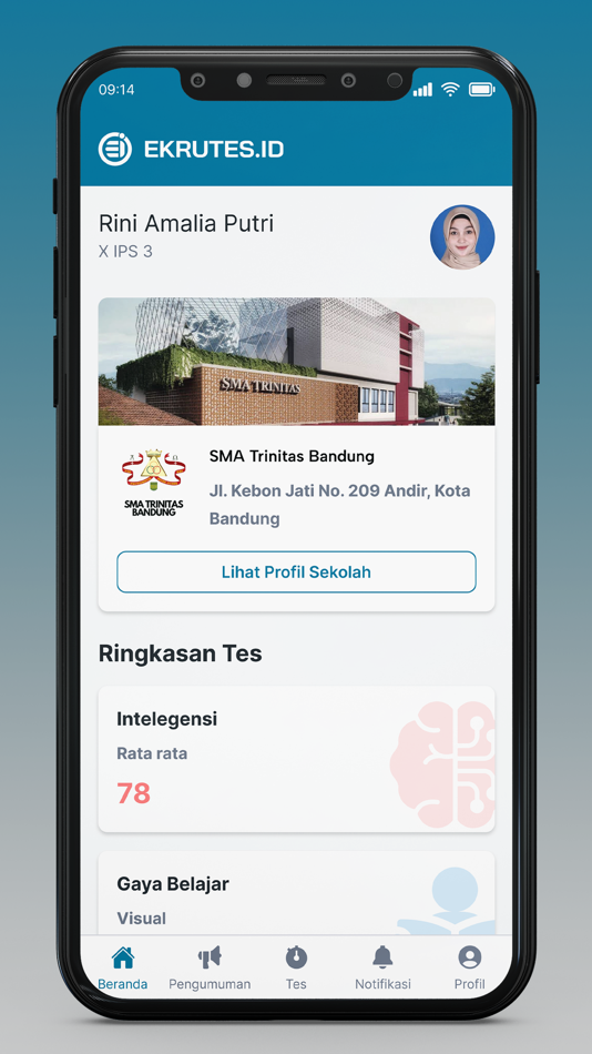 #1. Ekrutes for Education (iOS) Podle: PT. Cita Tekad Gemilang