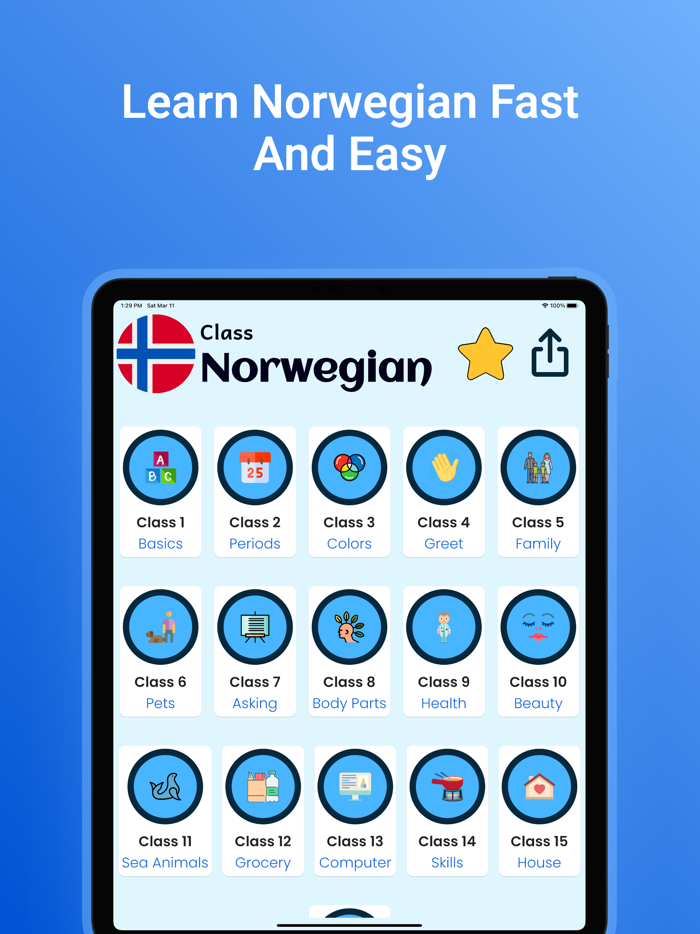 Norwegian Learn For Beginners