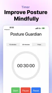 posture guardian iphone screenshot 2