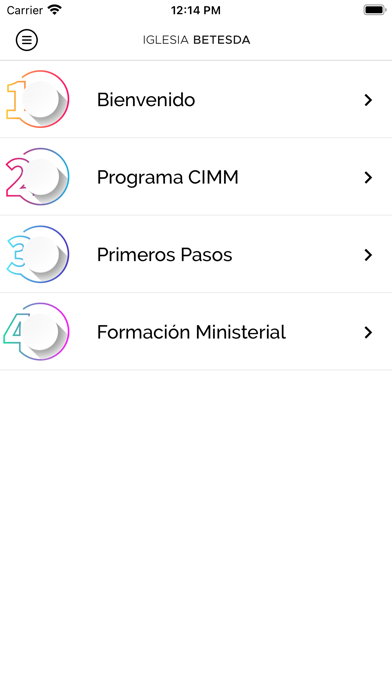 Betesdapp Screenshot