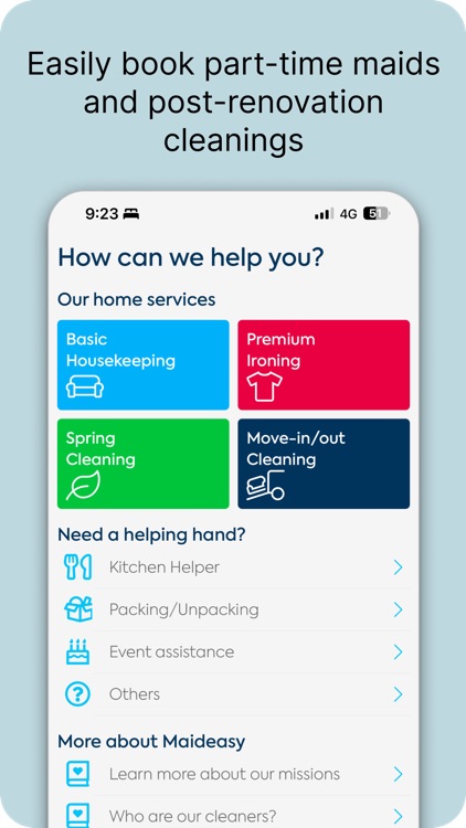 Maideasy - Book a cleaner now screenshot-3