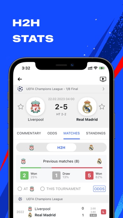 FantaScore - live scores Screenshot