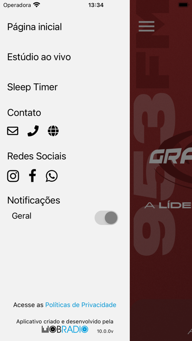 Rádio Graúna Screenshot