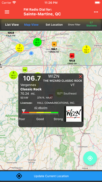 RadioLand: FM Radio Near Me Screenshot