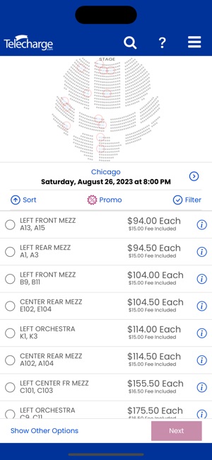 Telecharge Broadway Tickets dans l'App Store