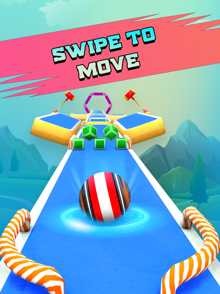 Rolling Sky Balls Racing Game