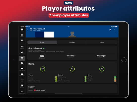 Hockey Legacy Manager 24 iPad screenshot 4 - Games app
