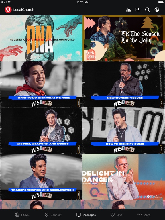 Local Church iPad screenshot 2 - Lifestyle app