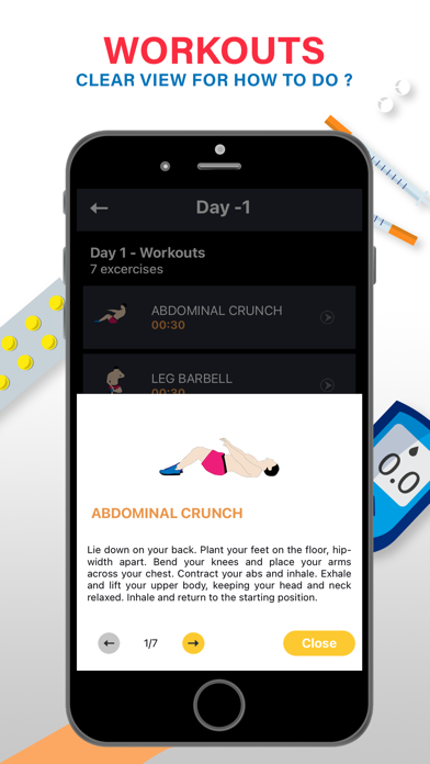 Diabetes Workouts Blood Sugar Screenshot