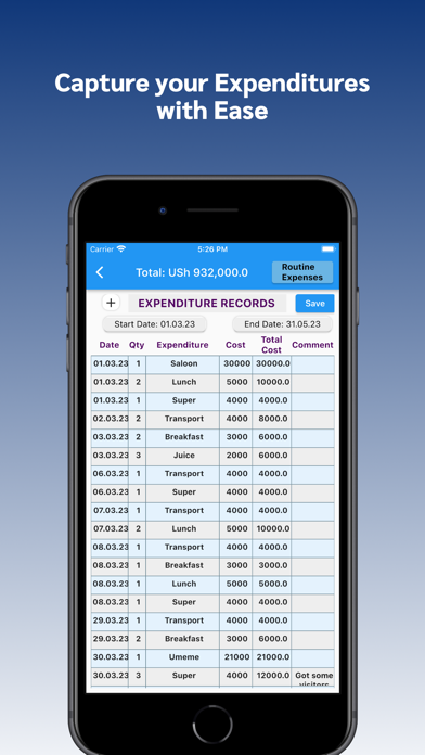 CashMonitor: Track ur CashFlow Screenshot