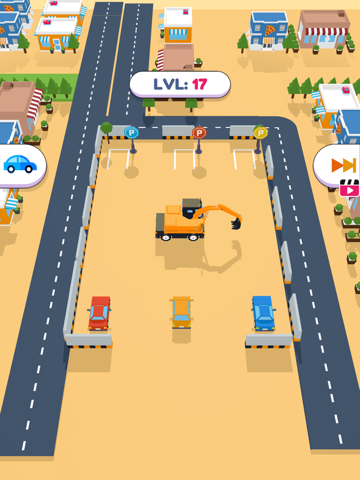 Car Park - Draw Lines Puzzle