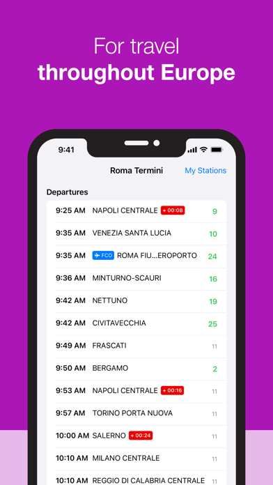 BH — Train schedules Screenshot