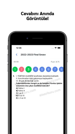 Game screenshot ATA-AÖF Soru hack