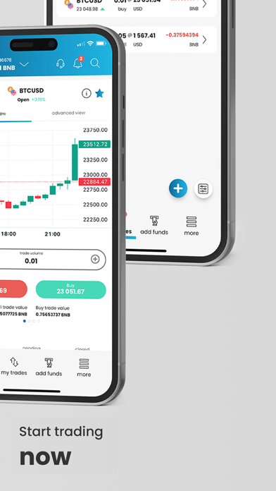 SimpleFX – crypto trading Screenshot