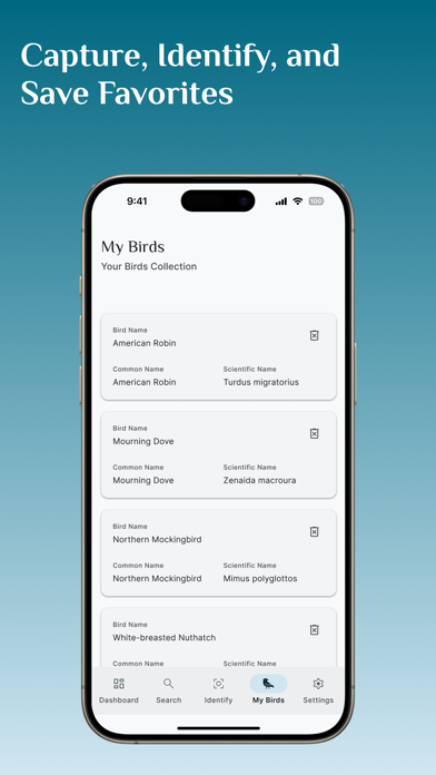 Bird Identifier, Bird Id Screenshot