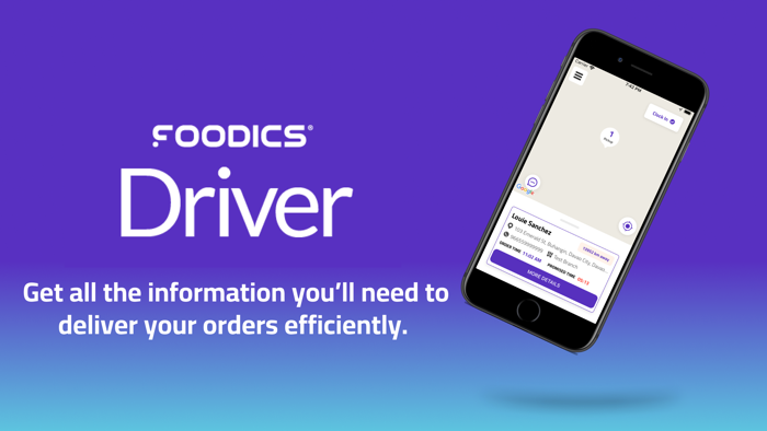 Foodics Driver