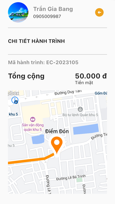 E-CAR Driver: Gọi xe ô tô điện Screenshot
