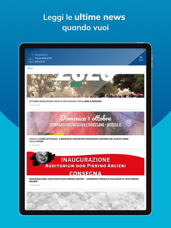 Screenshot #6 pour Arcidiocesi di Trani