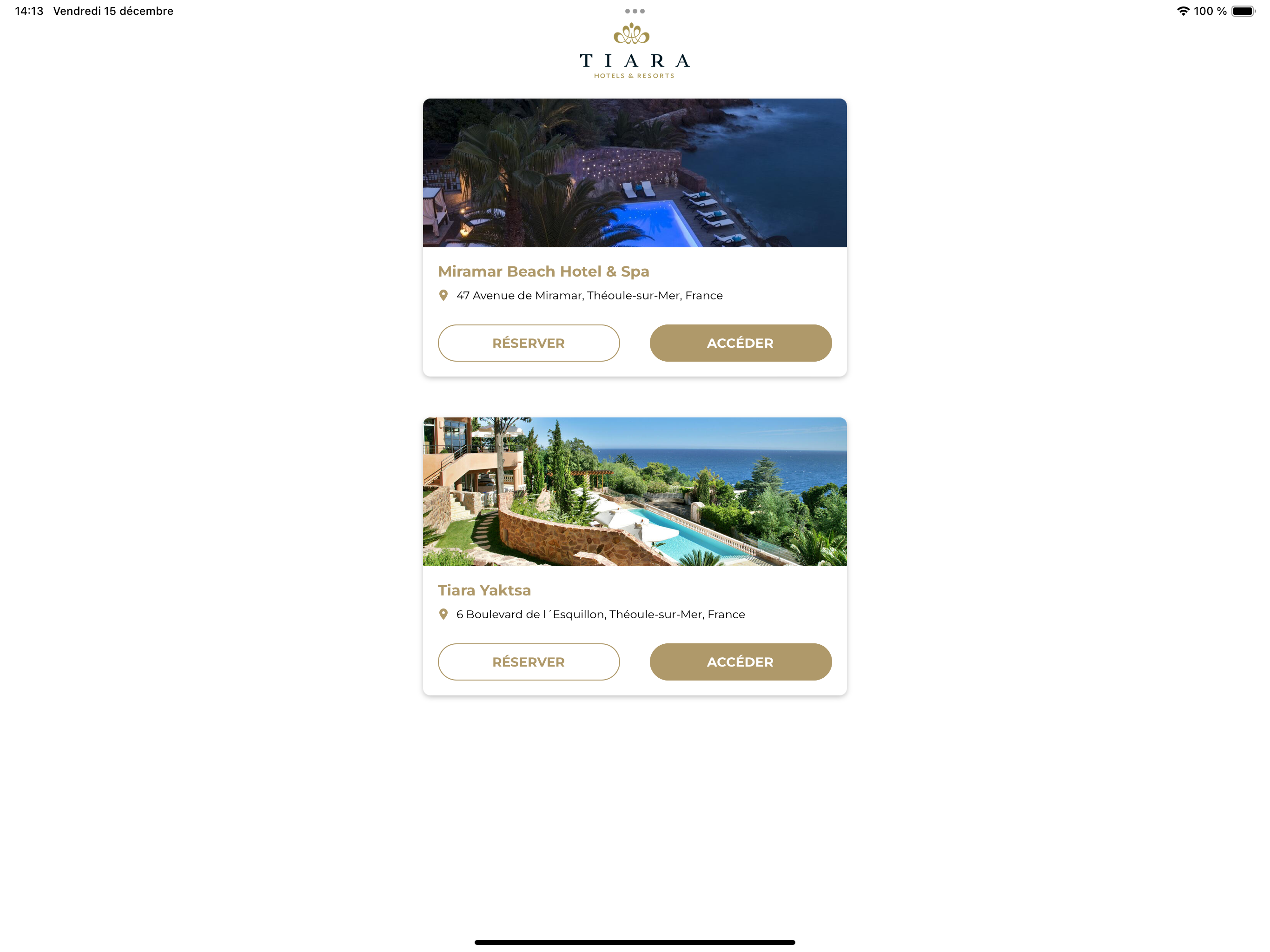 Tiara Hotels