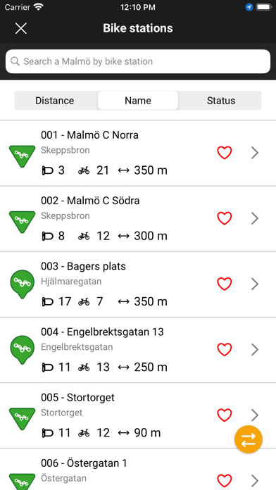 Malmö by bike Screenshot