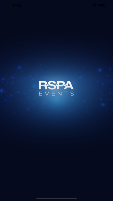 RSPA Events Screenshot