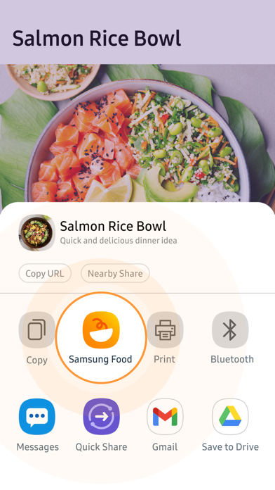 Screenshot #3 pour Samsung Food: App de Recettes