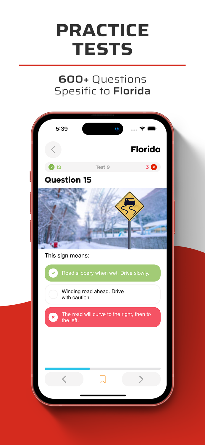 Florida DMV FLHSMV Permit Test