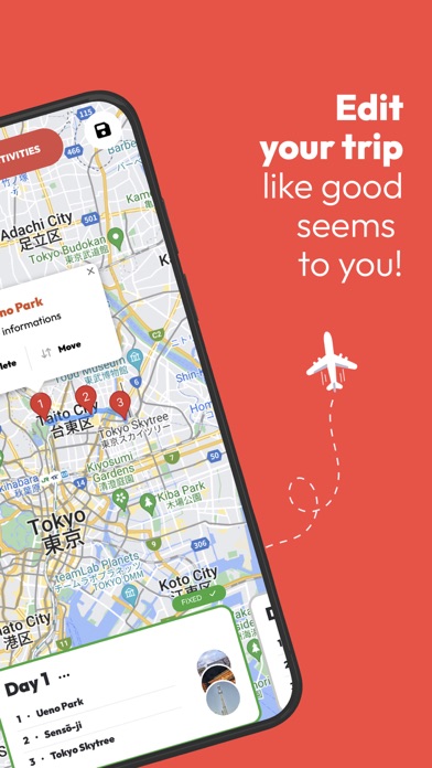 mapNGo - Travel planning Screenshot