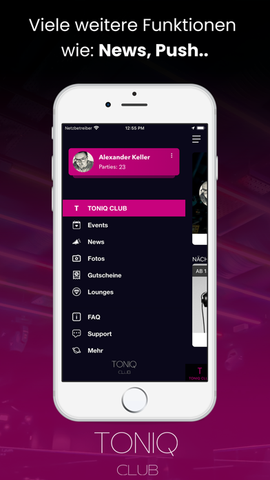 TONIQ CLUB Screenshot