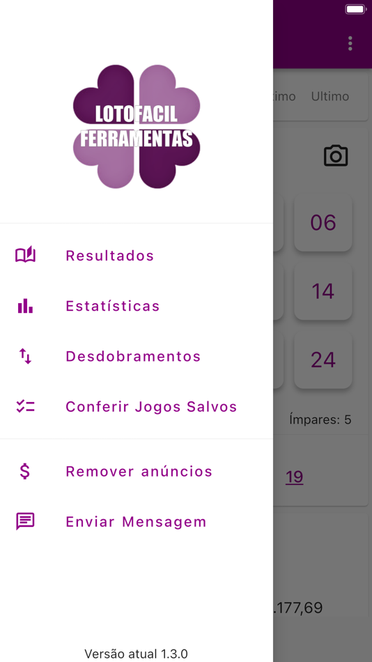 #10. Lotofacil Resultados e + (iOS) 由: Mario Vitor Vicente Fernandes