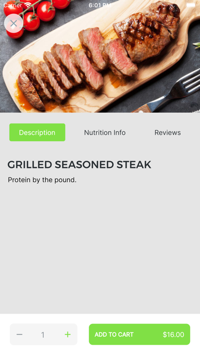 MuscleMeal Screenshot