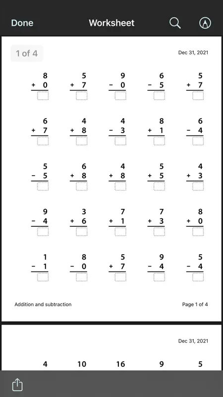 Math Drills screenshot 7 of 7