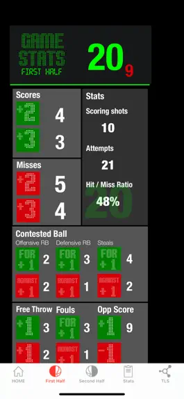 Game screenshot Basketball Stats apk