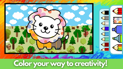 Little Picasso Coloring Games Screenshot