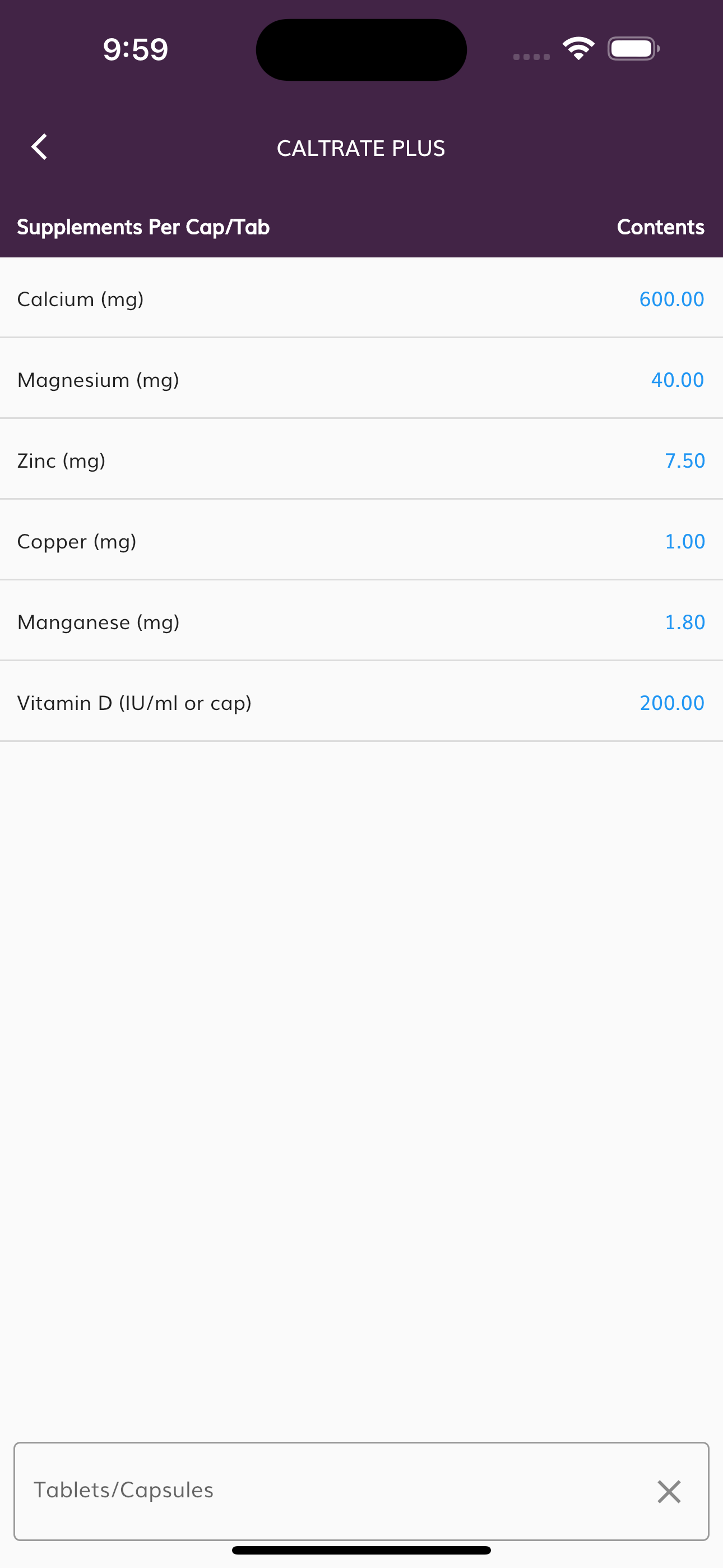 EN Rx Calculator