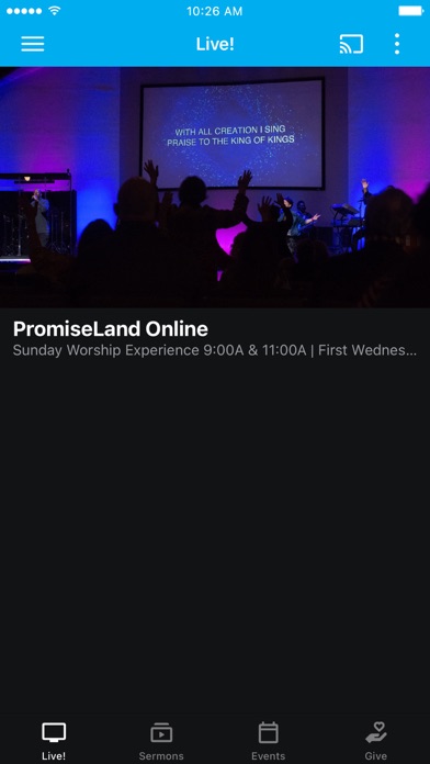 Promiseland Church Screenshot