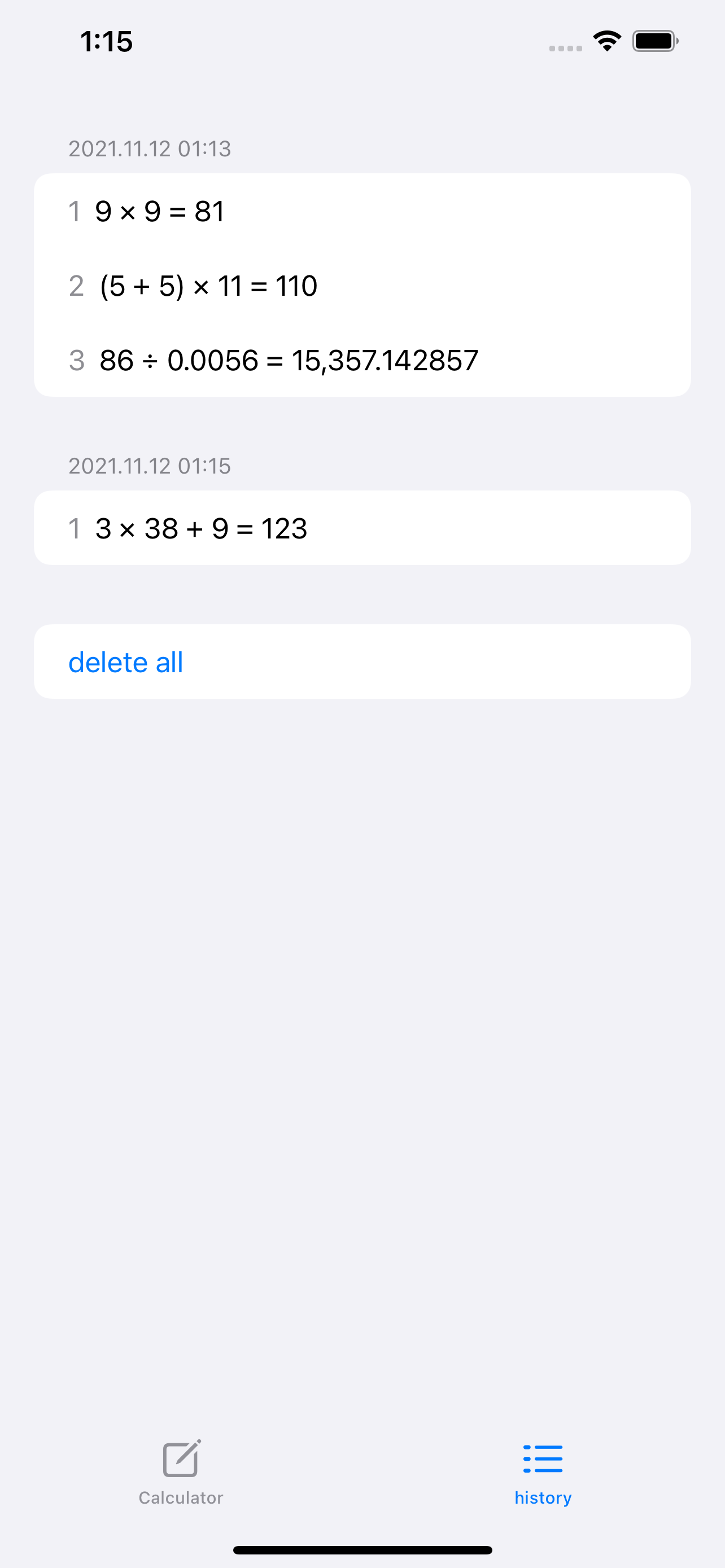 kong calculator