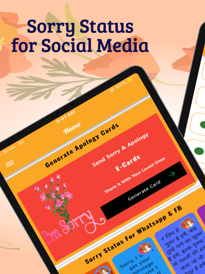 Sorry Forgive Card Status Gifs