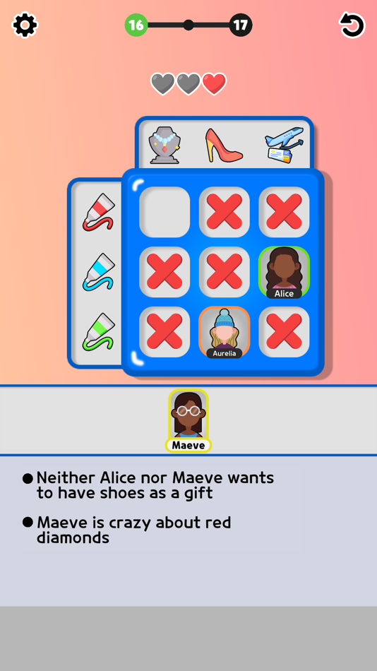#2. Love and Logic Puzzles (iOS) By: Gybe Games