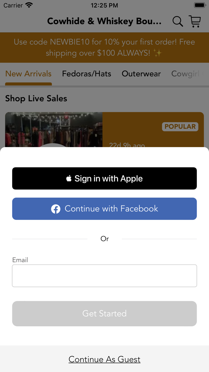 Cowhide and Whiskey Boutique