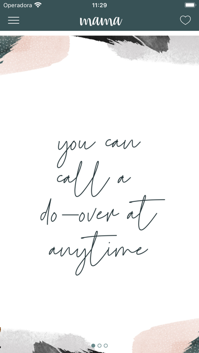 mama—daily self-care for moms Screenshot