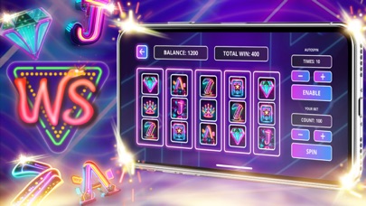 Winspirit Crazy Spins Games Screenshot