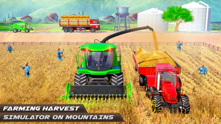 Big Tractor Farming Games 3D screenshot-3