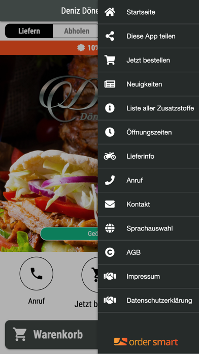 Deniz Doner und Pizzeria Screenshot