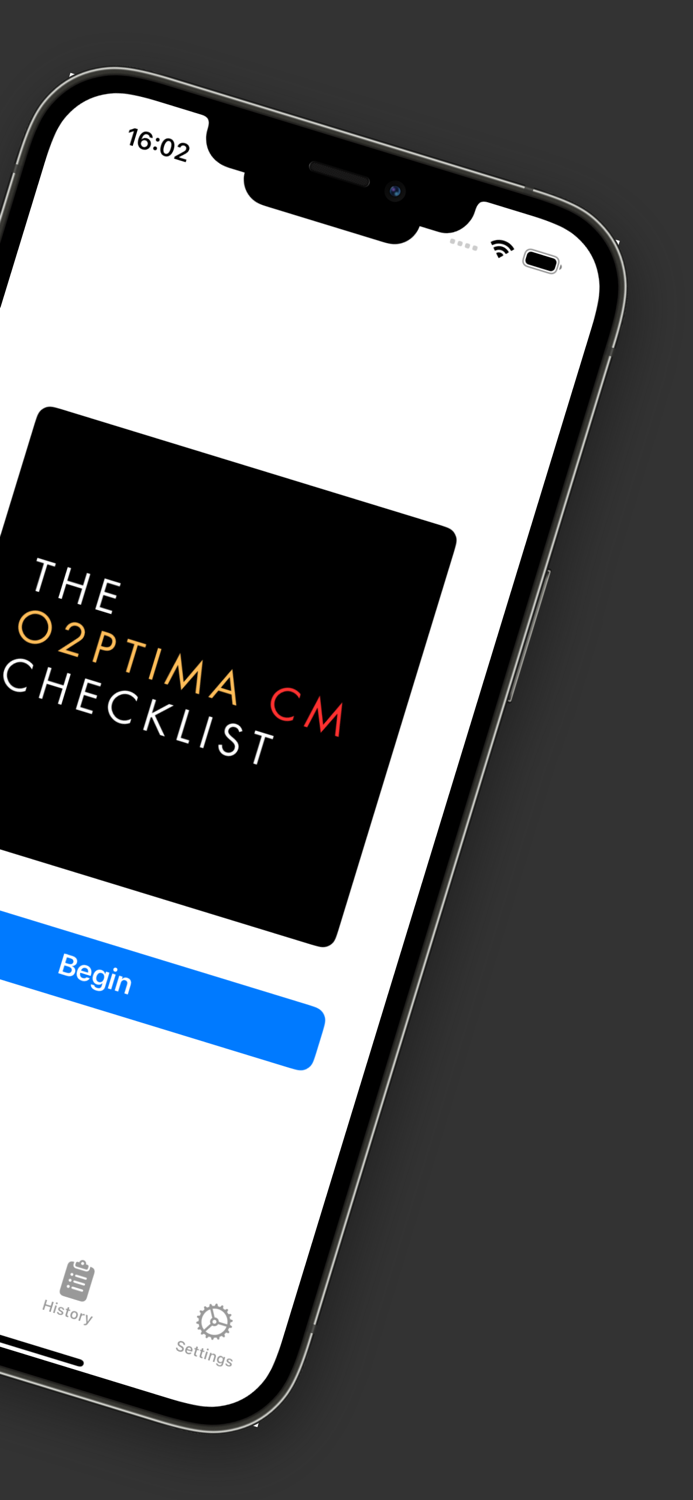 The O2ptimaCM Checklist