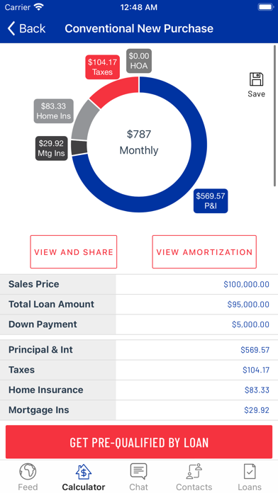 AmeriCU Mortgage App Screenshot