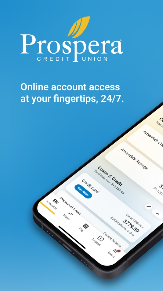 #1. Prospera CU Mobile App (iOS) 게시자: Prospera Credit Union Mobile