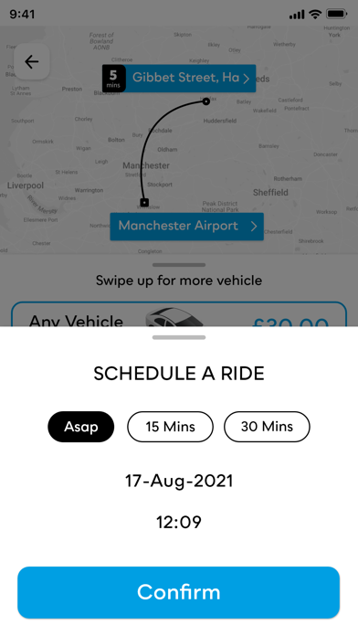 A Star Private Hire Screenshot